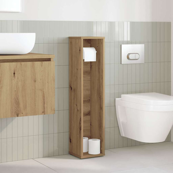Badezimmerschrank Artisan Oak mit Rollenhalter