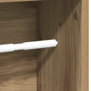 Badezimmerschrank Artisan Oak mit Rollenhalter