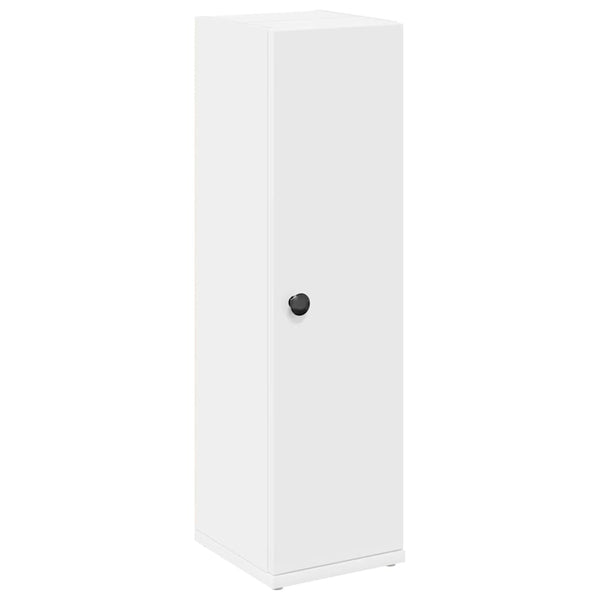 Badezimmerschrank Weiß mit Rollenhalter