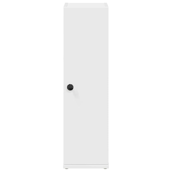 Badezimmerschrank Weiß mit Rollenhalter