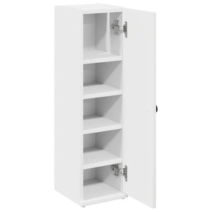 Badezimmerschrank Weiß mit Rollenhalter