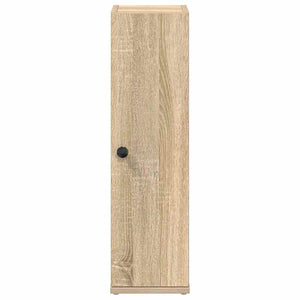 Badezimmerschrank Sonoma Eiche mit Rollenhalter