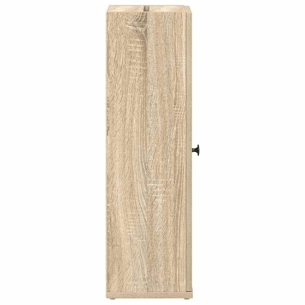 Badezimmerschrank Sonoma Eiche mit Rollenhalter