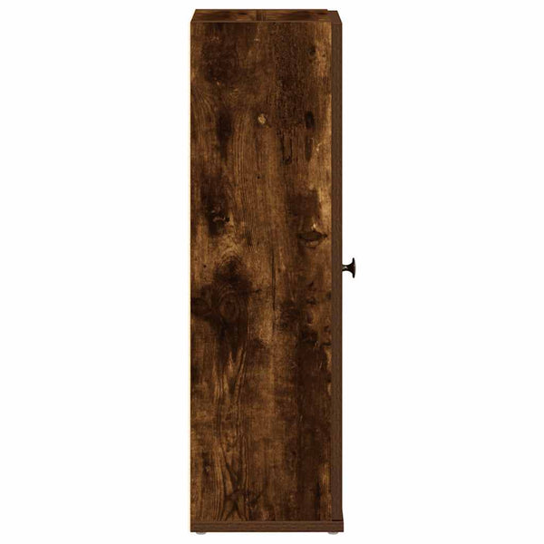 Badezimmerschrank Räuchereiche mit Rollenhalter