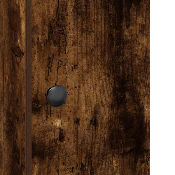 Badezimmerschrank Räuchereiche mit Rollenhalter