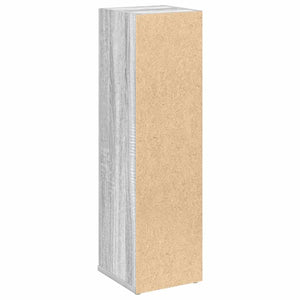 Badezimmerschrank Grau Sonoma mit Rollenhalter