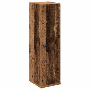Badschrank mit Rollenhalter Altholz-Optik