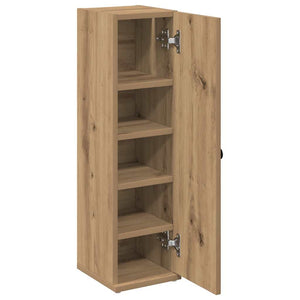 Badezimmerschrank Artisan-Eiche mit Rollenhalter