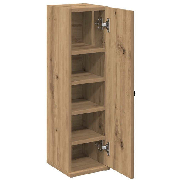 Badezimmerschrank Artisan-Eiche mit Rollenhalter