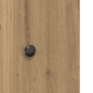 Badezimmerschrank Artisan-Eiche mit Rollenhalter