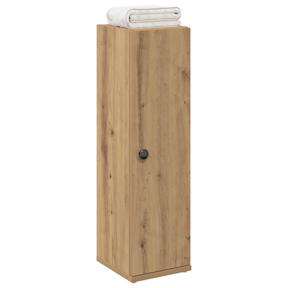 Badezimmerschrank Artisan-Eiche mit Rollenhalter
