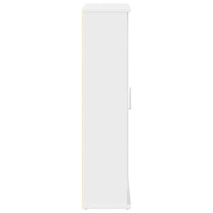 Badezimmerschrank Weiß mit Rollenhalter