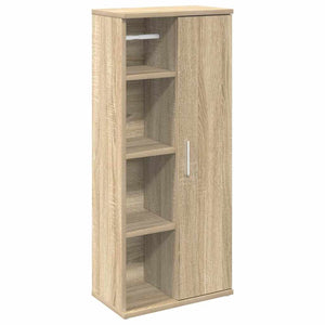 Badezimmerschrank Sonoma Eiche mit Rollenhalter