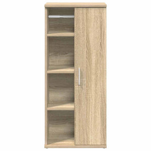 Badezimmerschrank Sonoma Eiche mit Rollenhalter
