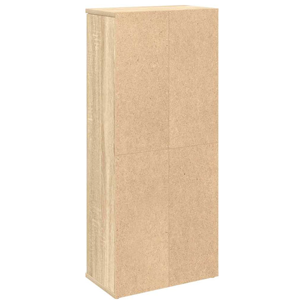 Badezimmerschrank Sonoma Eiche mit Rollenhalter