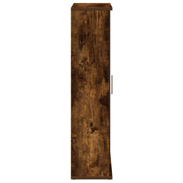 Badezimmerschrank Räuchereiche mit Rollenhalter