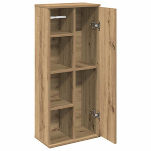 Badezimmerschrank Artisan Eiche mit Rollenhalter