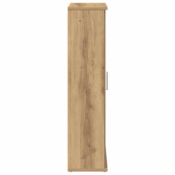 Badezimmerschrank Artisan Eiche mit Rollenhalter