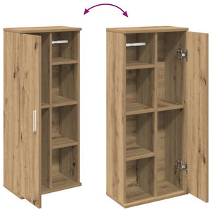 Badezimmerschrank Artisan Eiche mit Rollenhalter