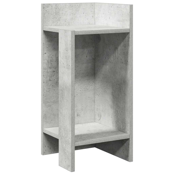 Beistelltisch Betongrau mit Ablage