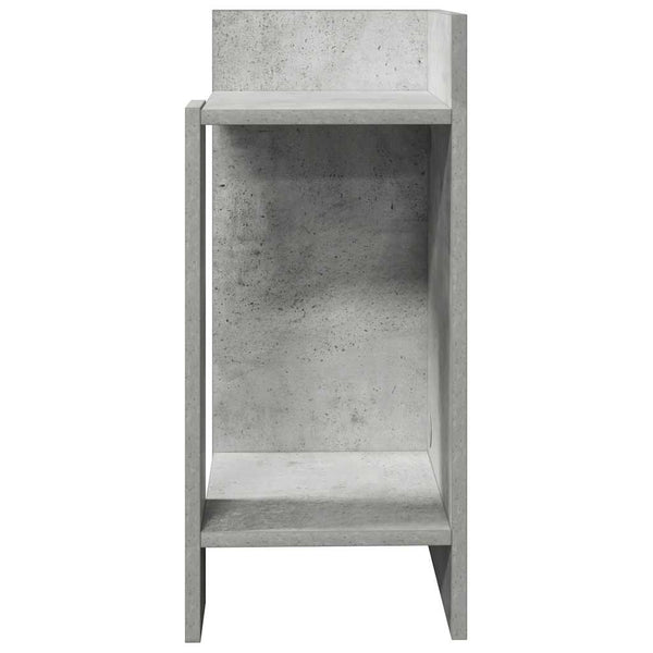Beistelltisch Betongrau mit Ablage