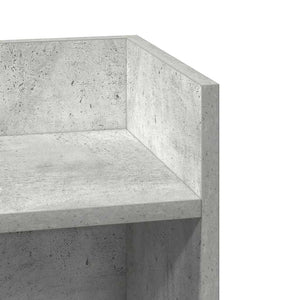Beistelltisch Betongrau mit Ablage