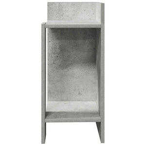 Betongraue Beistelltische 2er-Set