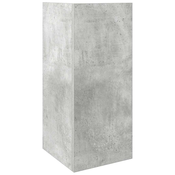 Betongraue Beistelltische 2er-Set