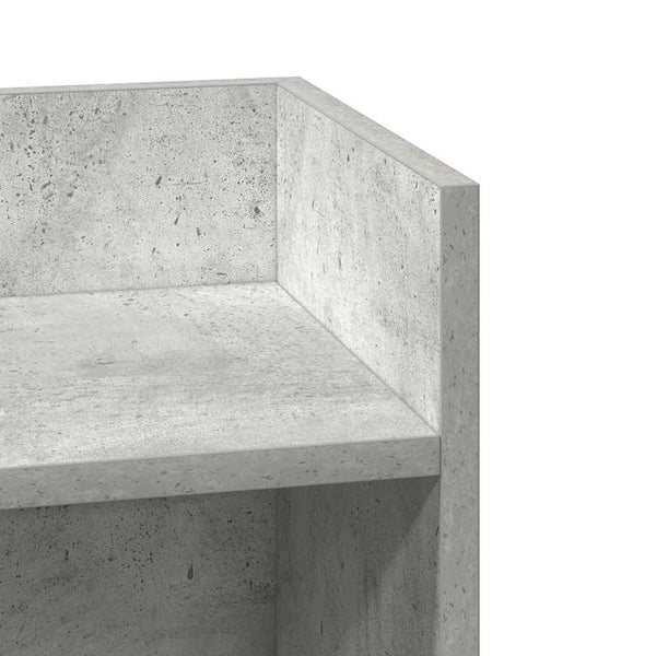 Betongraue Beistelltische 2er-Set