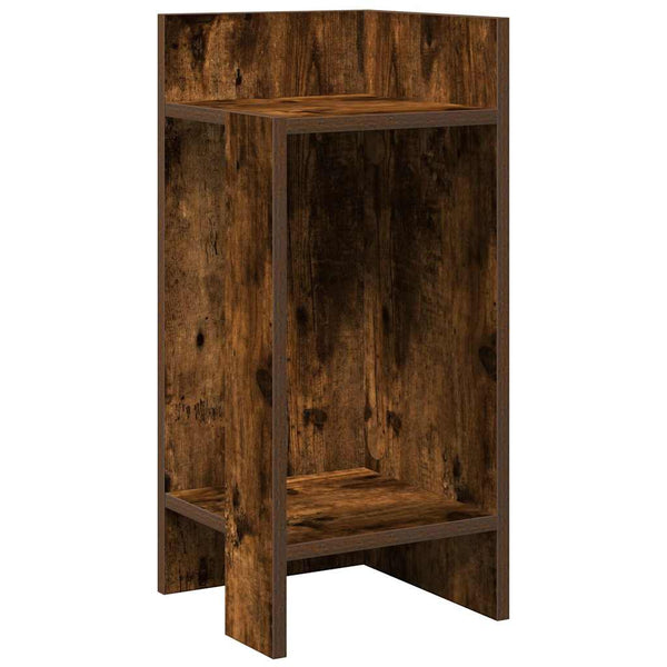 Beistelltisch Räuchereiche mit Ablage