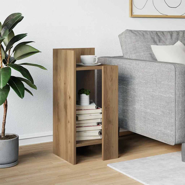 Beistelltisch Artisan-Eiche mit Ablage