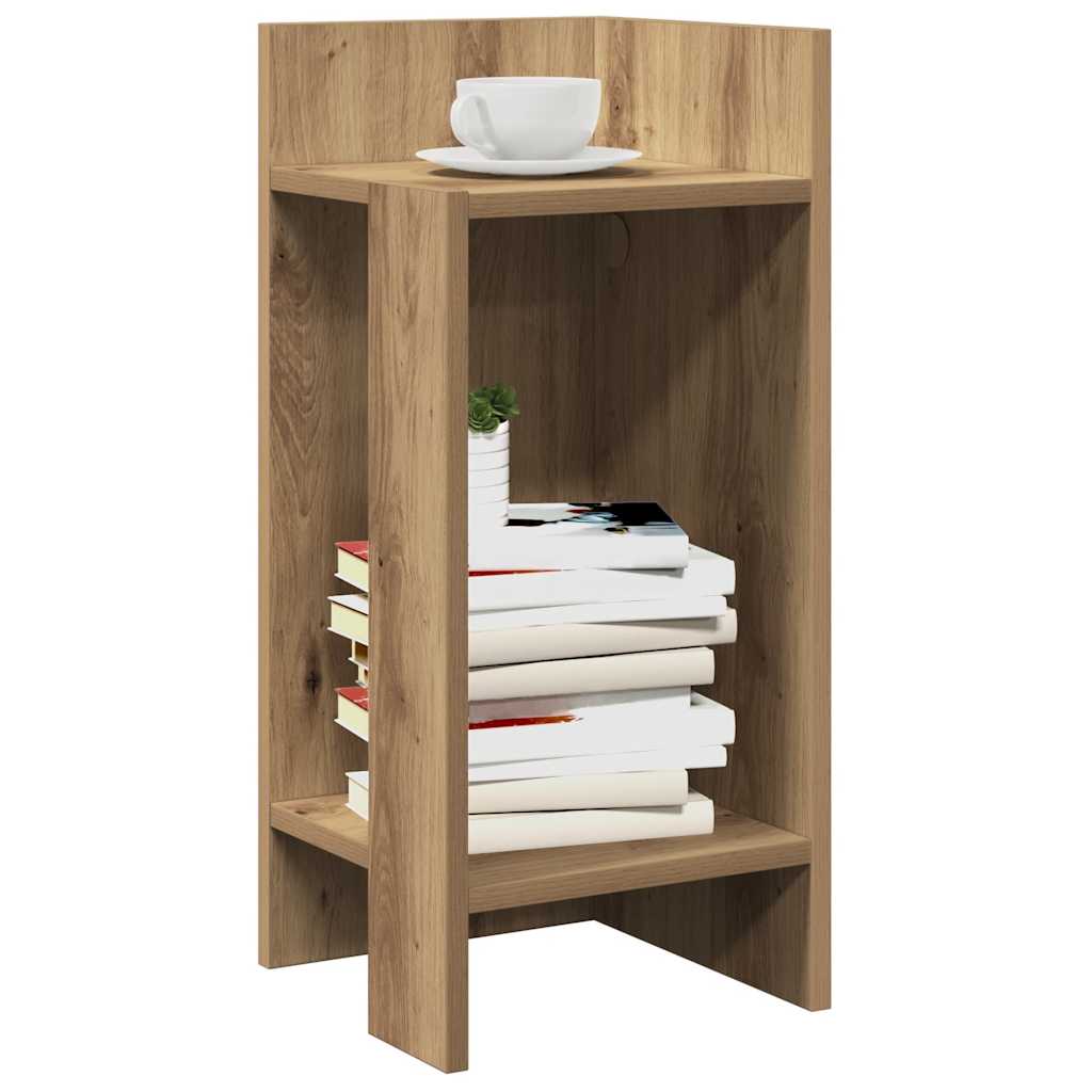 Beistelltisch Artisan-Eiche mit Ablage