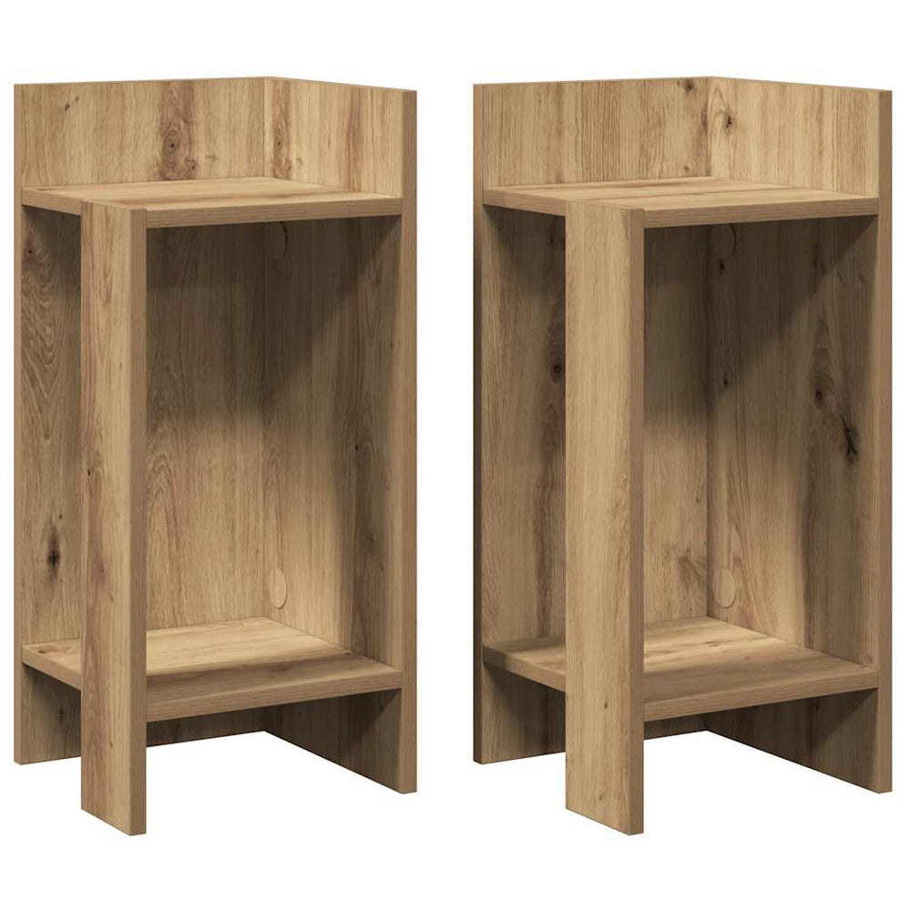 Beistelltische 2er Set Artisan-Eiche