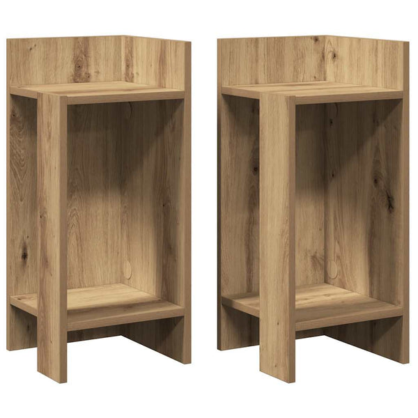 Beistelltische 2er Set Artisan-Eiche