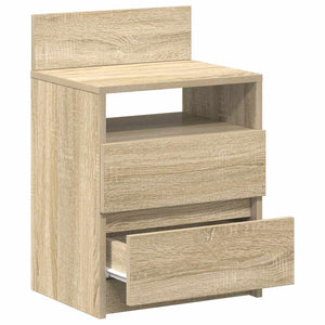Nachttisch Sonoma-Eiche mit 2 Schubladen