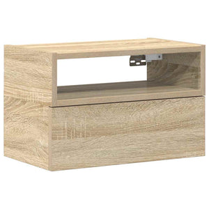 Wand-Nachttisch Sonoma Eiche 45x26x28,5 cm