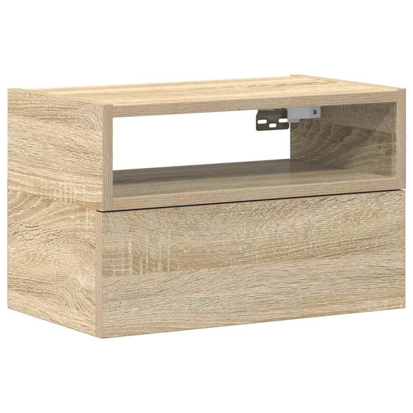 Wand-Nachttisch Sonoma Eiche 45x26x28,5 cm