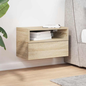 Wand-Nachttisch Sonoma Eiche 45x26x28,5 cm