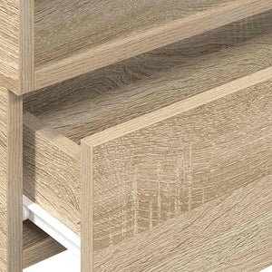 Wand-Nachttisch Sonoma Eiche 45x26x28,5 cm
