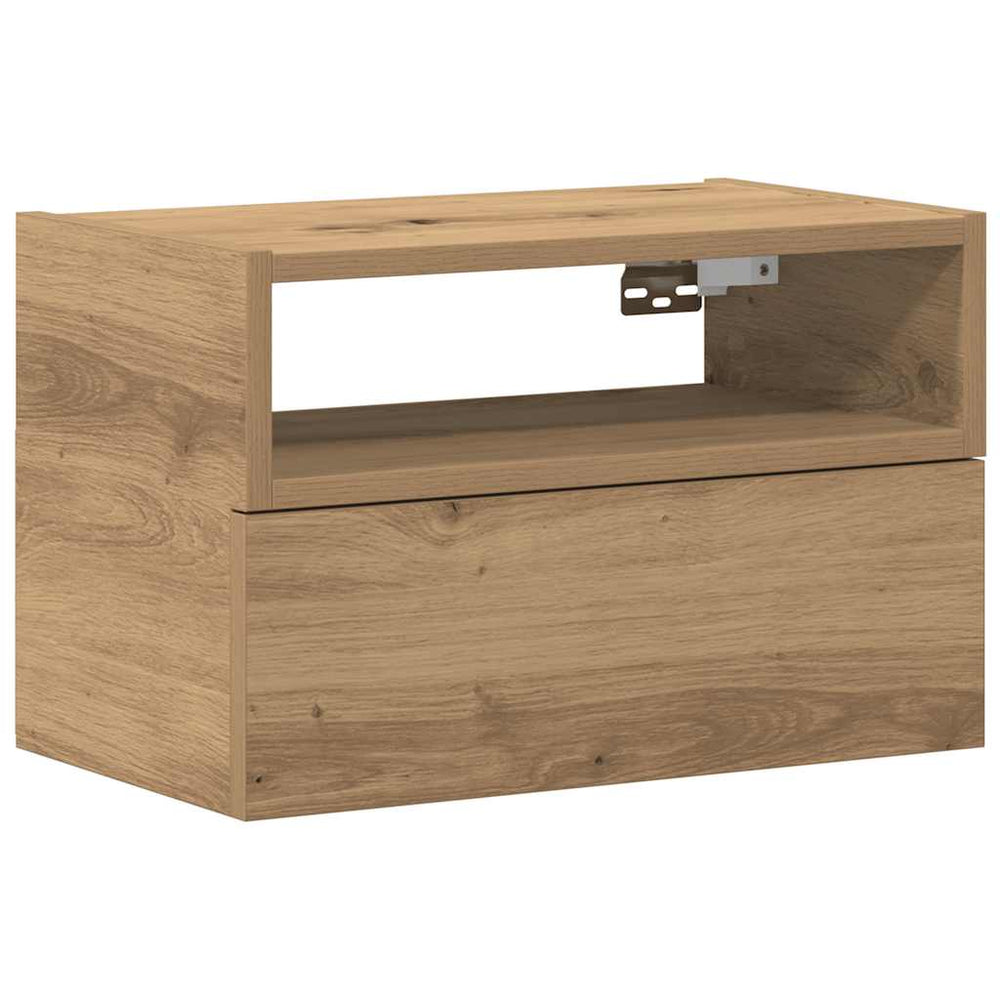 Wand-Nachttisch Artisan Eiche 45 cm