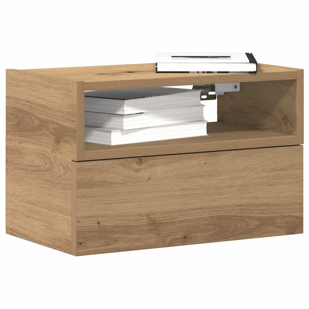 Wand-Nachttisch Artisan Eiche 45 cm