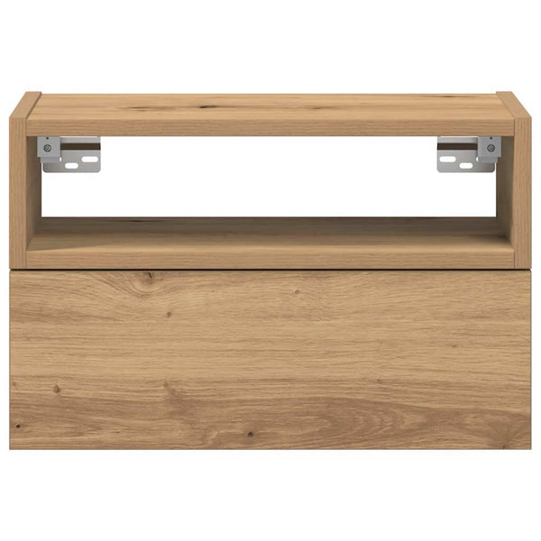 Wand Nachttische 2er Set Artisan-Eiche