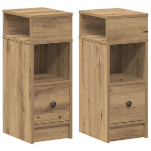 Nachttische 2er Set Artisan-Eiche