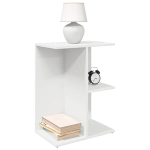 Nachttische 2er Set Weiß Holz