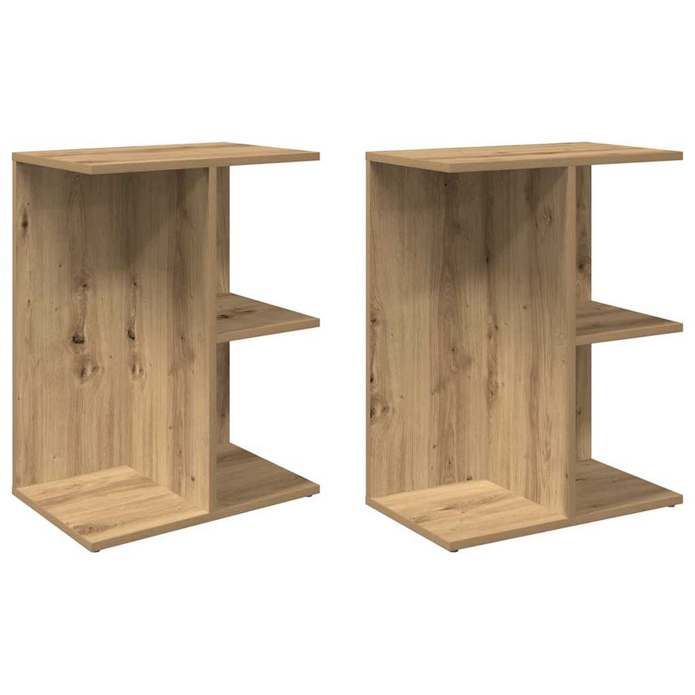Nachttische 2er Set Artisan Eiche