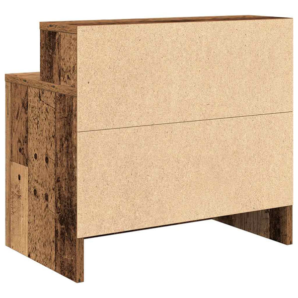 Nachttische mit Schubladen, 2er-Set