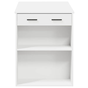 Schreibtisch Weiß mit Schubladen 102x62 cm