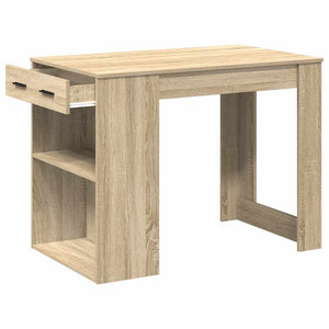 Schreibtisch Sonoma-Eiche mit Schubladen