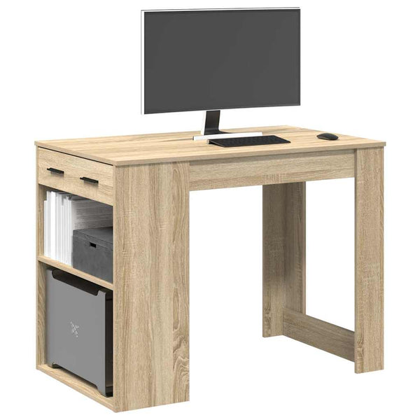 Schreibtisch Sonoma-Eiche mit Schubladen