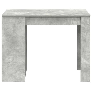 Schreibtisch Betongrau mit Schubladen